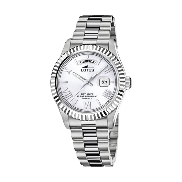 LOTUS WATCHES Mod. FREEDOM Day Date WHITE-0
