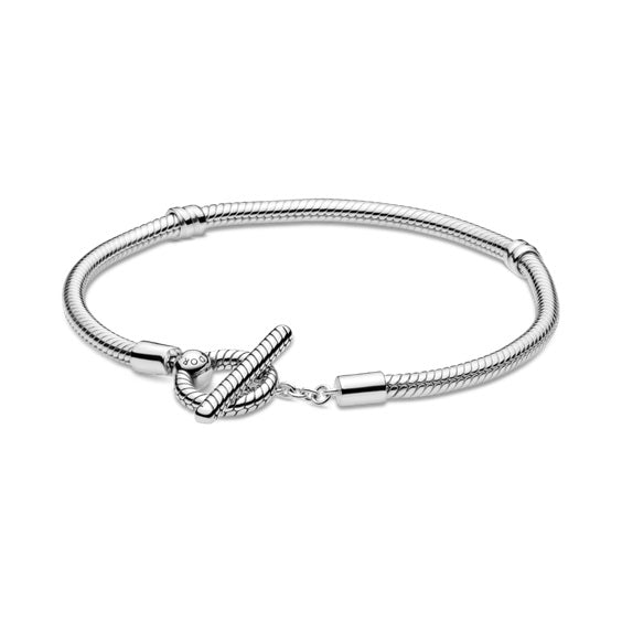 PANDORA JEWELS Mod. MOMENTS T-BAR SNAKE CHAIN - Size 17 ***SPECIAL PRICE****-0