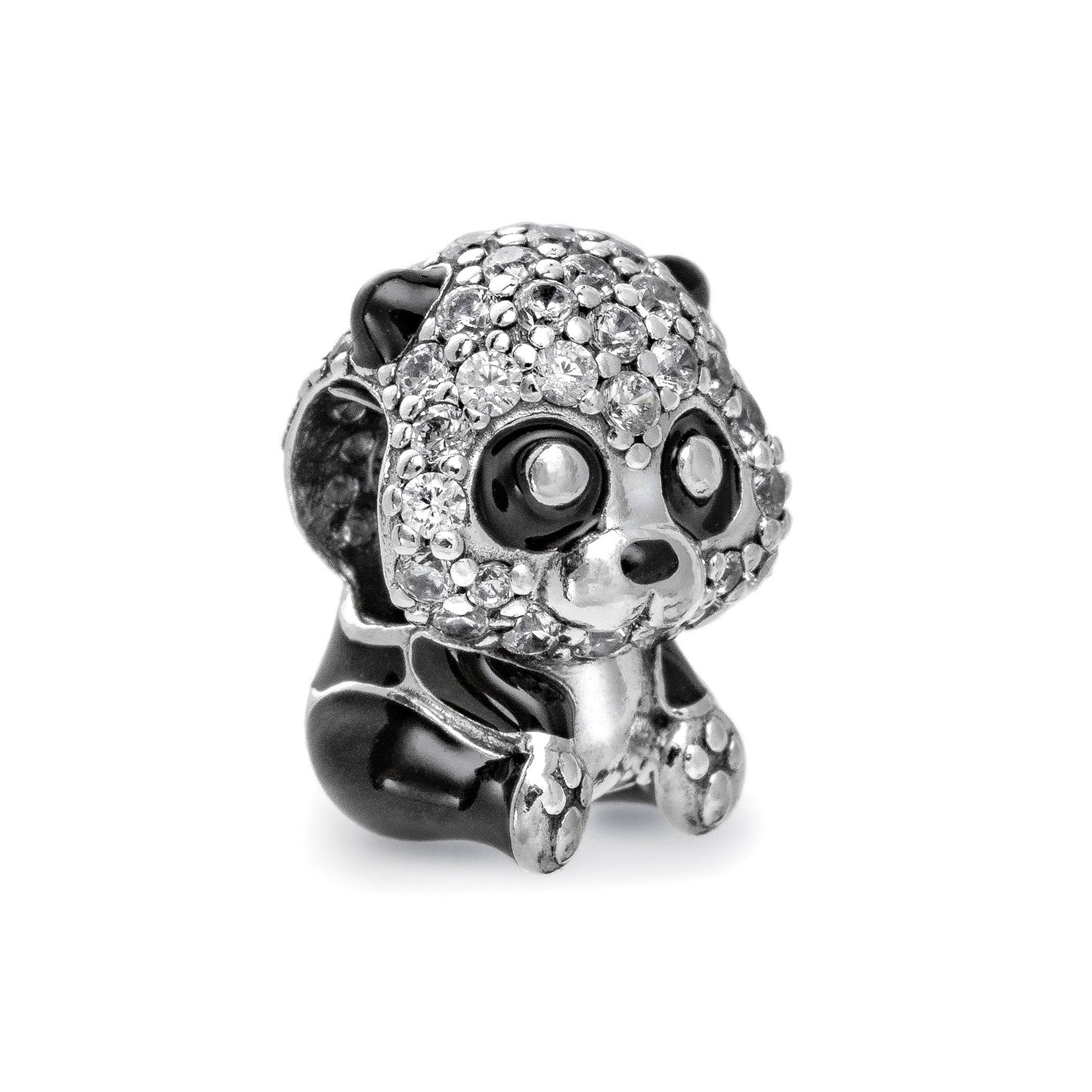 PANDORA CHARMS Mod. SPARKLING CUTE PANDA-0