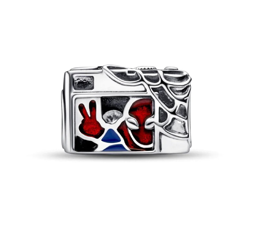 PANDORA CHARMS MARVEL COLLECTION Mod. SPIDER-MAN CAMERA ACTION-1