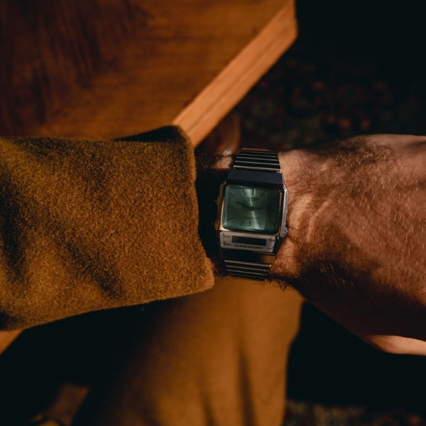 CASIO VINTAGE Mod. EDGY COLLECTION - AQUA GREEN-3