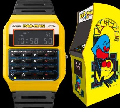 CASIO VINTAGE Mod. CALCULATOR EDGY COLLECTION - PAC-MAN Special Edt.-2