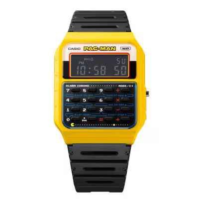 CASIO VINTAGE Mod. CALCULATOR EDGY COLLECTION - PAC-MAN Special Edt.-5