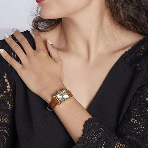 CASIO COLLECTION Mod. TANK, LEATHER - ARGENTEE-2