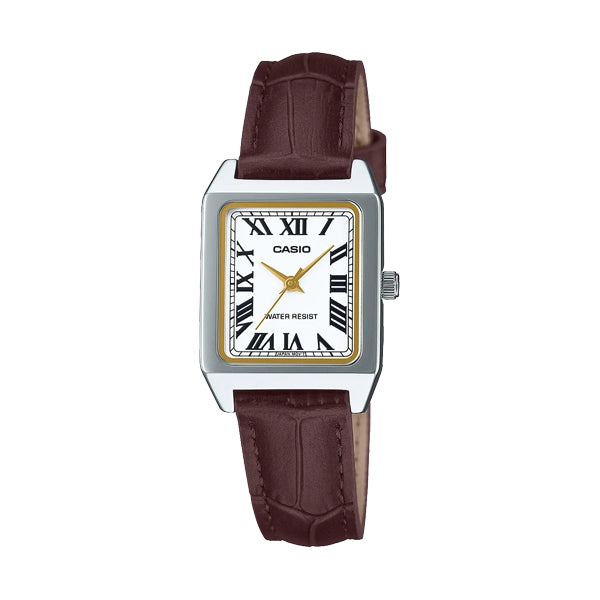 CASIO COLLECTION Mod. TANK, LEATHER - WHITE-0