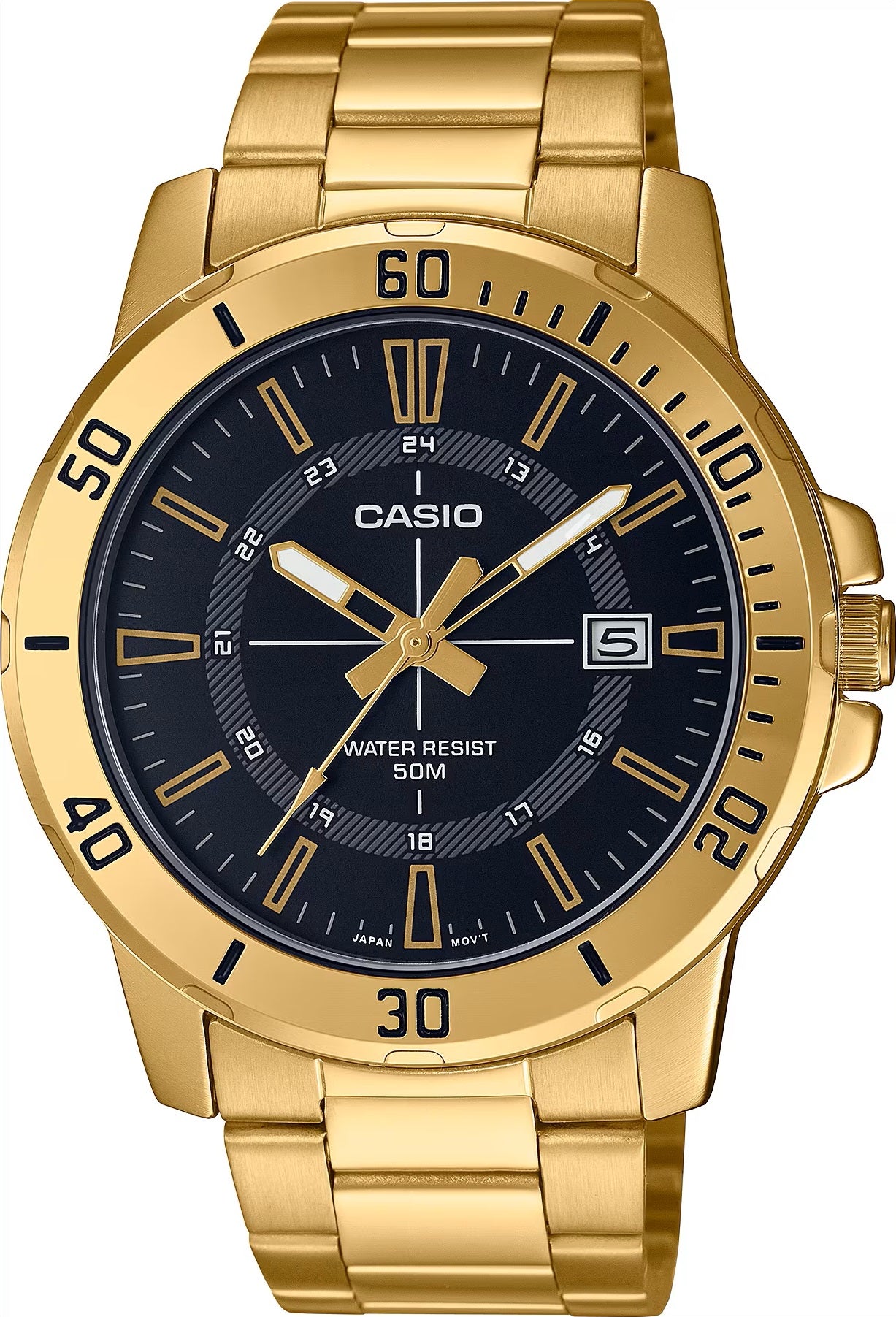 CASIO SPORT COLLECTION Mod. DIVER 50M GOLD - BLACK-0