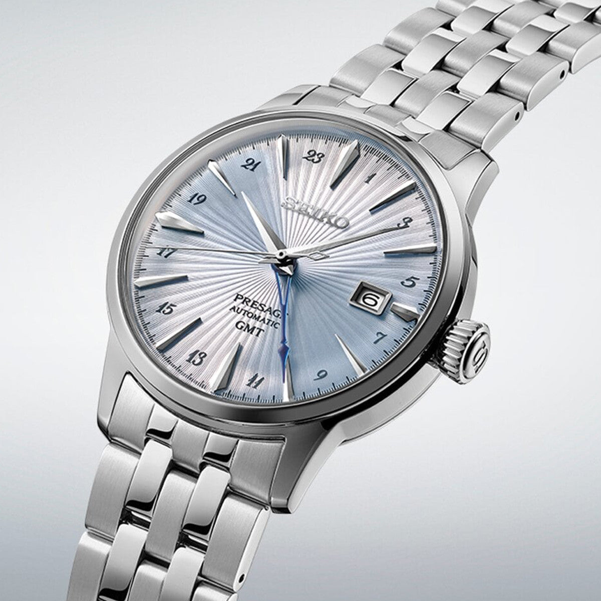SEIKO PRESAGE Mod. COCKTAIL AUTOMATIC - LIGHT BLUE-1