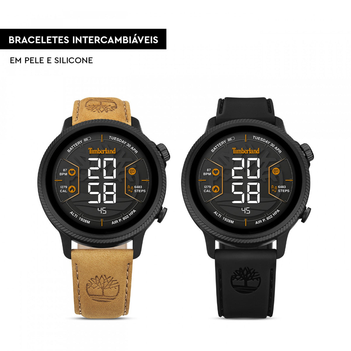 TIMBERLAND SMARTWATCH WATCHES Mod. TDIGB0064503-SET-2