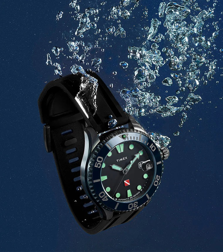 TIMEX Mod. DEEP WATER TIBURON AUTOMATIC-2