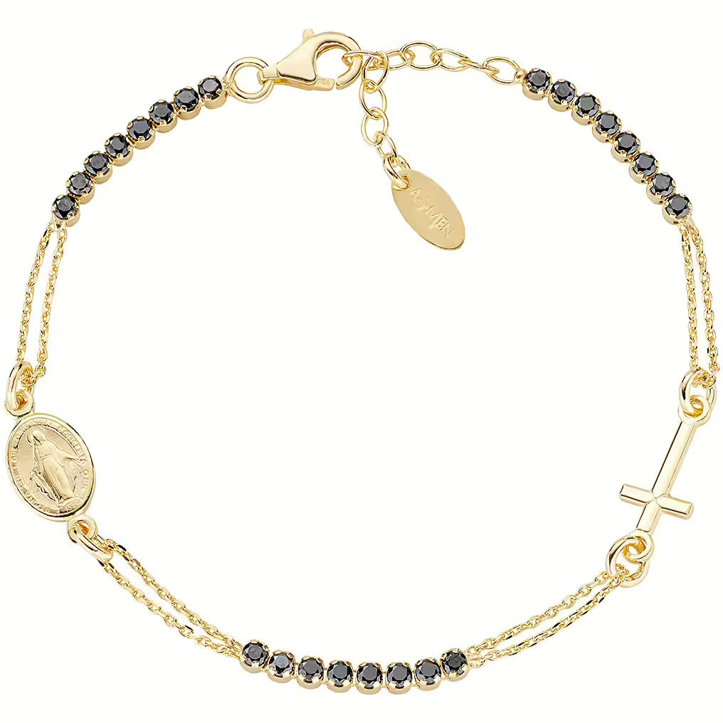 AMEN JEWELRY Mod. BRCRMIGNZ3-0