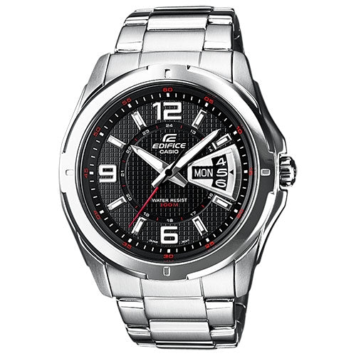 CASIO EDIFICE Mod. CLASSIC DAY DATE - BLACK-0