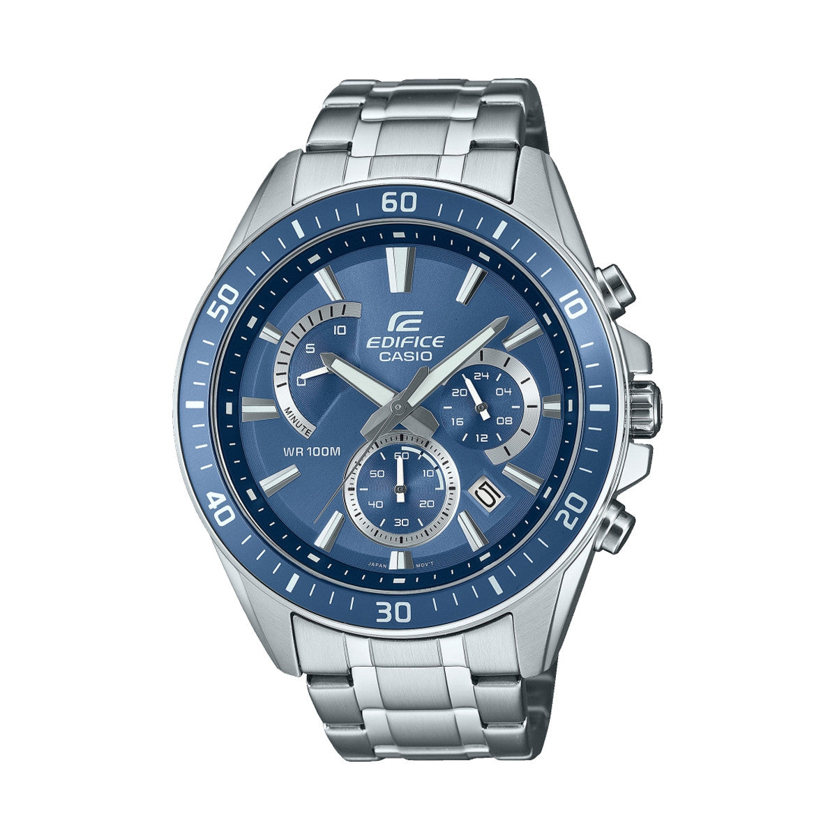CASIO EDIFICE Mod. RETROGRADE CHRONOGRAPH XL - BLUE AVIO-0