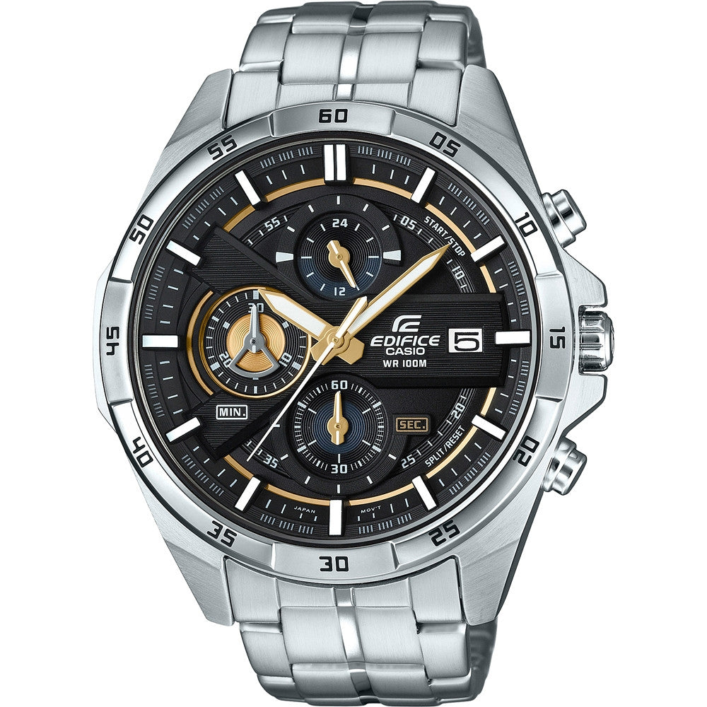 CASIO EDIFICE Mod. MULTILAYER CHRONOGRAPH - BLACK GOLD-0