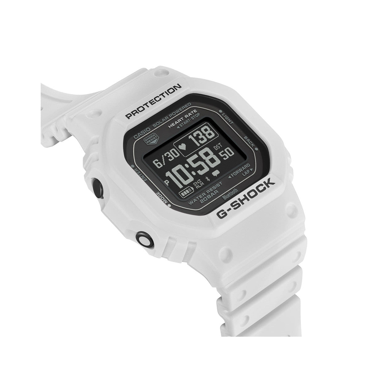 CASIO G-SHOCK Mod. G-SQUAD THE ORIGIN White - HEART RATE SERIE-8