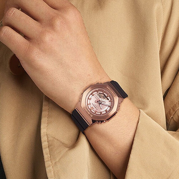 CASIO G-SHOCK Mod. OAK METAL COVERED COMPACT - PINK GOLD SERIE-4