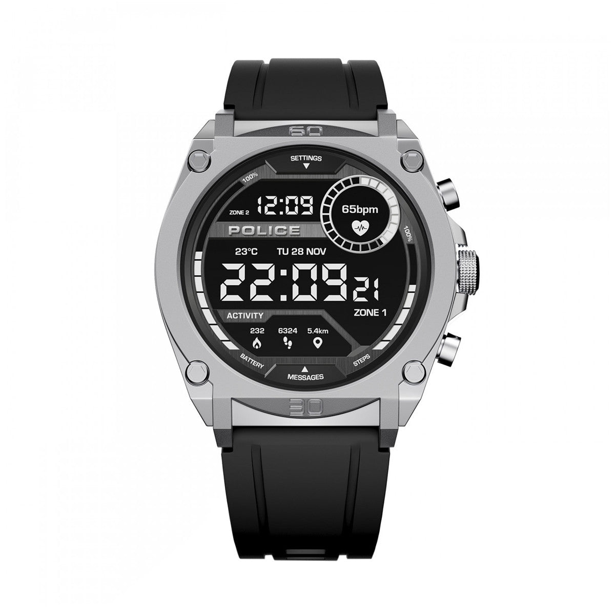 POLICE SMARTWATCH WATCHES Mod. PEIUN0000101-0