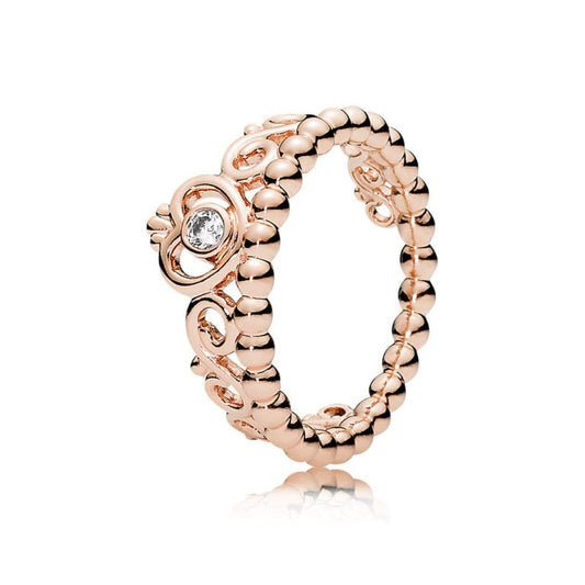 PANDORA JEWELS Mod. PRINCESS TIARA CROWN - RING - Size 48 ***SPECIAL PRICE***-0