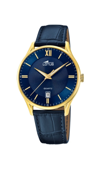 LOTUS blue/gold