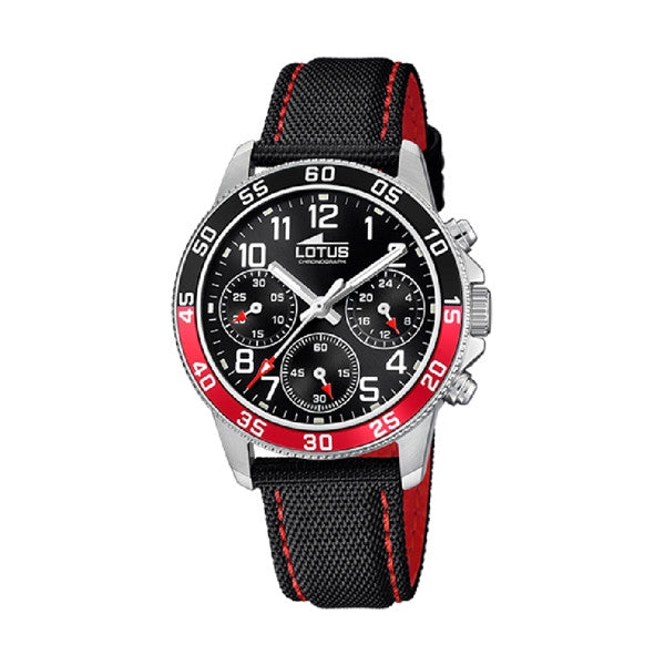 LOTUS black/red