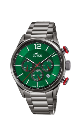 LOTUS black/green