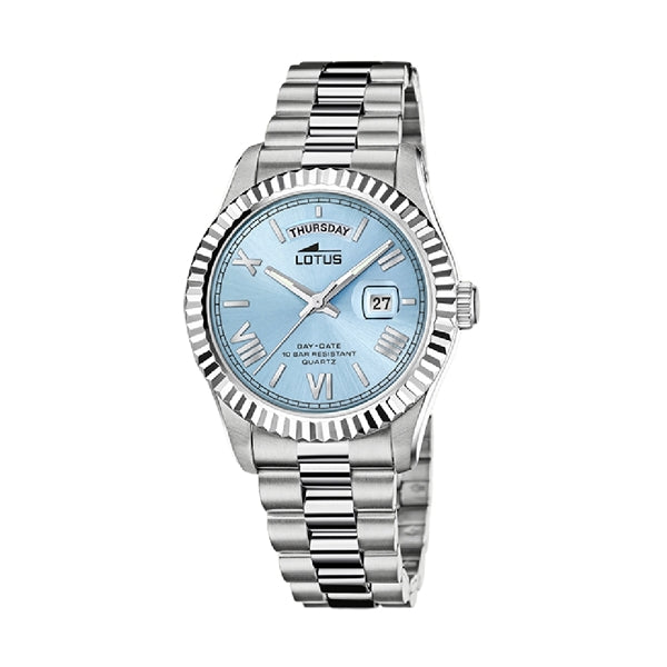 LOTUS WATCHES Mod. FREEDOM Day Date LIGHT BLUE-0