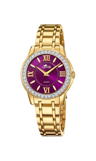 LOTUS purple/gold