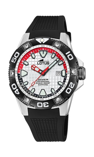LOTUS white/red