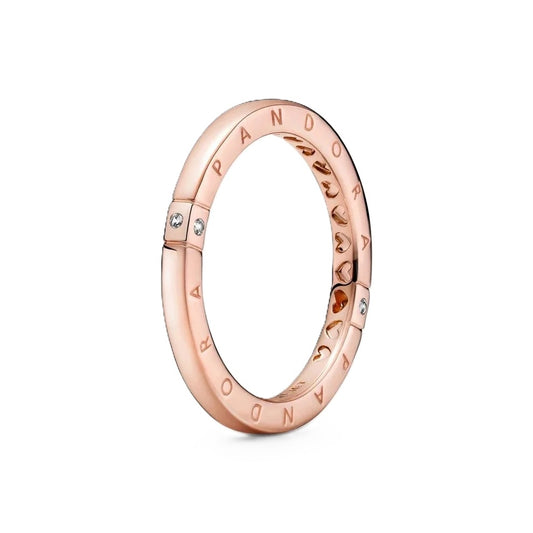 PANDORA JEWELS Mod. BAND - RING - Size 52 ***SPECIAL PRICE***-0