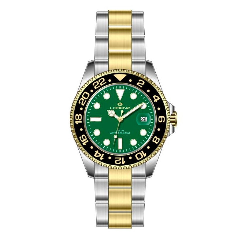 LORENZ green/silver