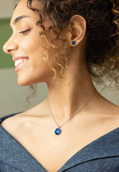 Facet Brilliant Pendant Necklace JS.0037-1