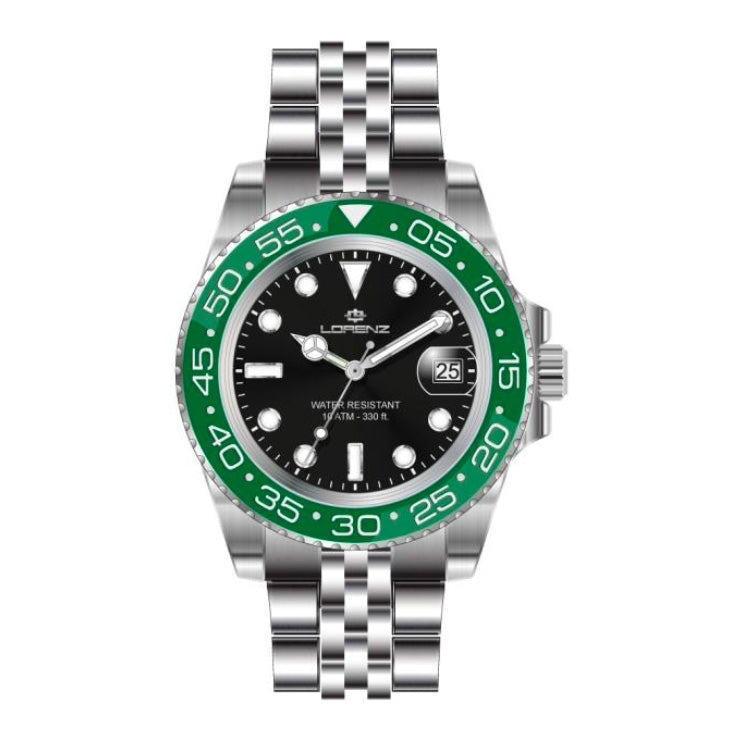 LORENZ black/green
