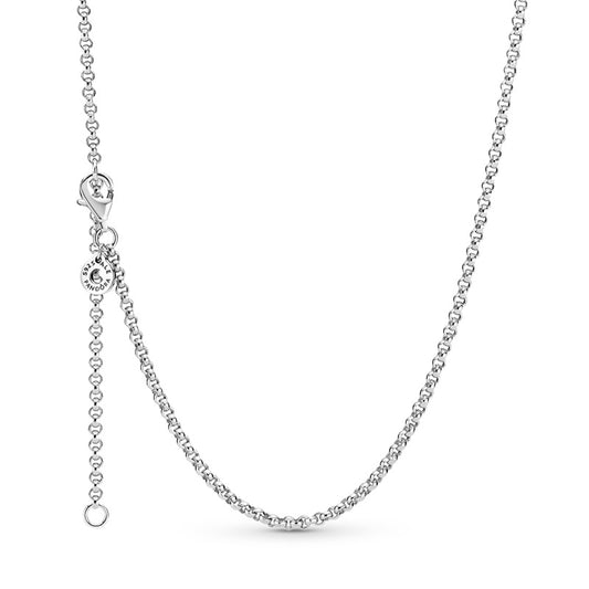 PANDORA JEWELS Mod. ROLO CHAIN NECKLACE-0