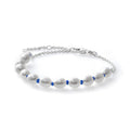 PANDORA JEWELS Mod. TREATED FRESHWATER CULTURED PEARL BLUE CORD - Size 16 ***SPECIAL PRICE***-0