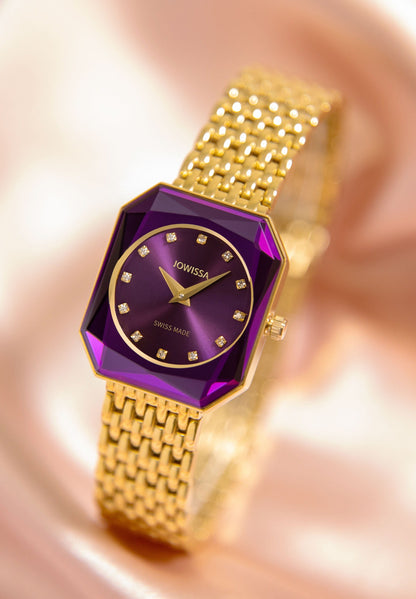 Facet Radiant Swiss Ladies Watch J8.081.M-3