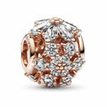 PANDORA CHARMS Mod. SPARKLING HERBARIUM CLUSTER ROUND - Bronze