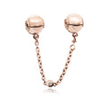 PANDORA CHARMS Mod. JEART SAFETY CHAIN-0