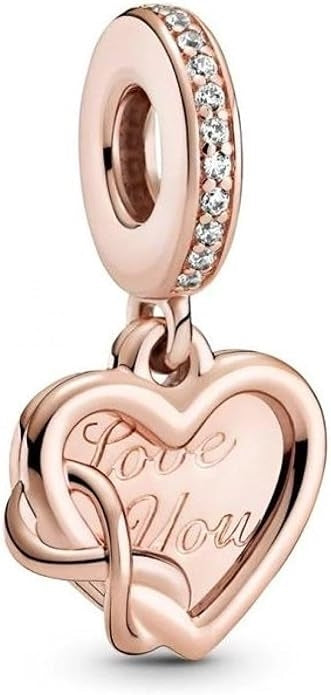 PANDORA CHARMS Mod. LOVE YOU INFINITY HEART