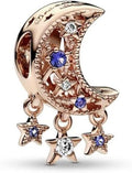 PANDORA CHARMS Mod. LUNA E STELLE - Bronze
