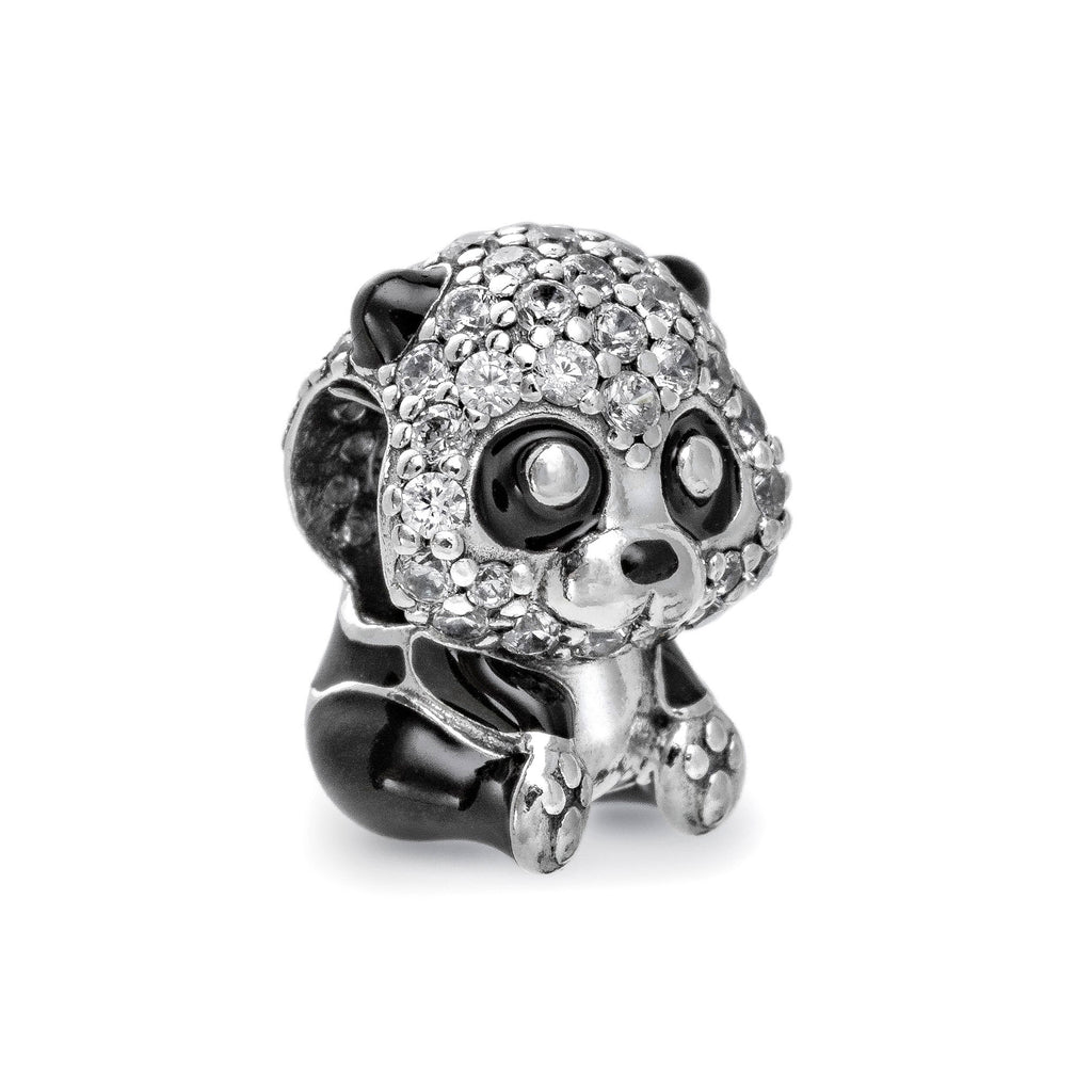 PANDORA CHARMS Mod. SPARKLING CUTE PANDA-0
