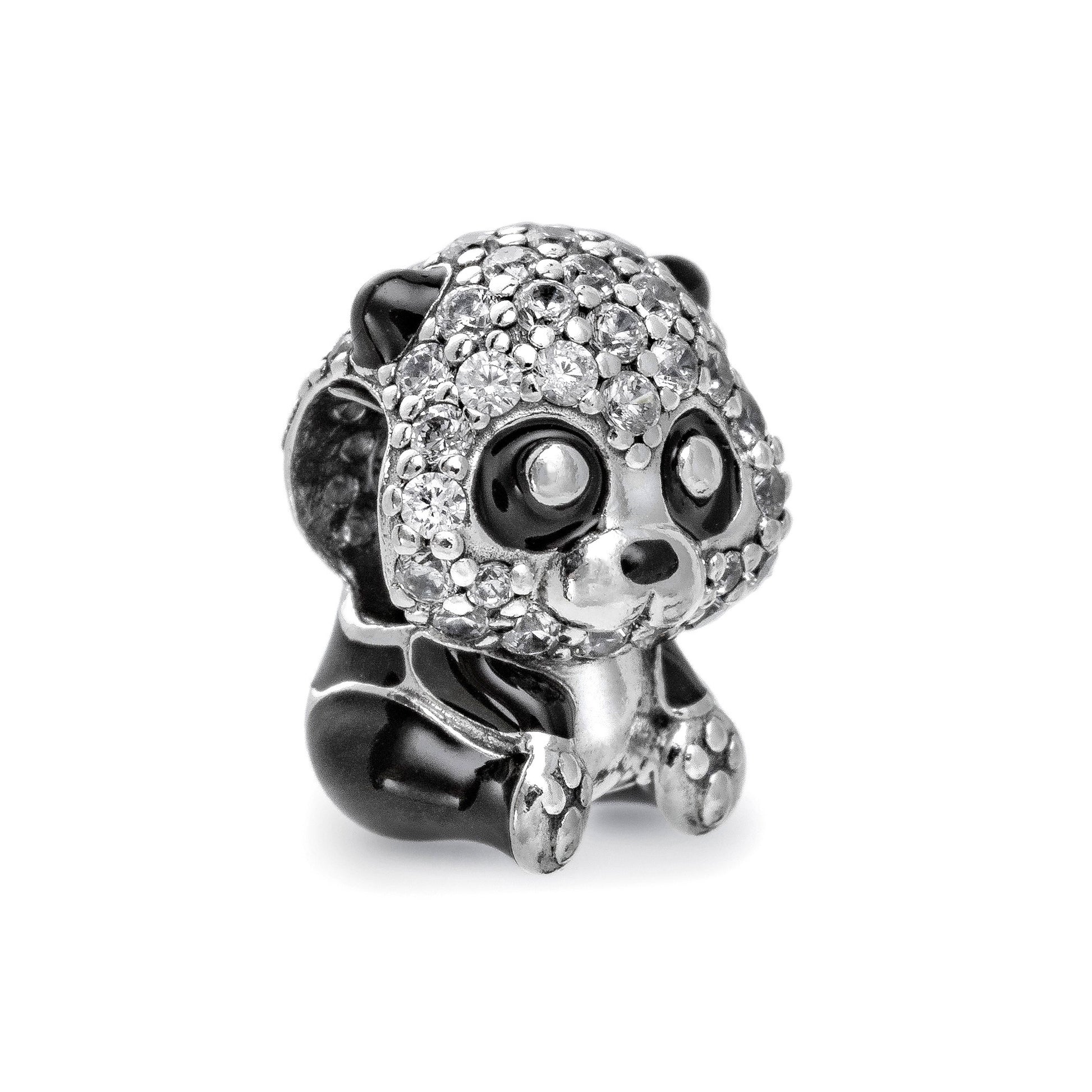 PANDORA CHARMS Mod. SPARKLING CUTE PANDA-0