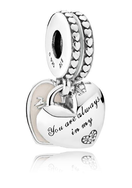 PANDORA JEWELRY Mod. MOTHER A& DAUGHTER HEARTS