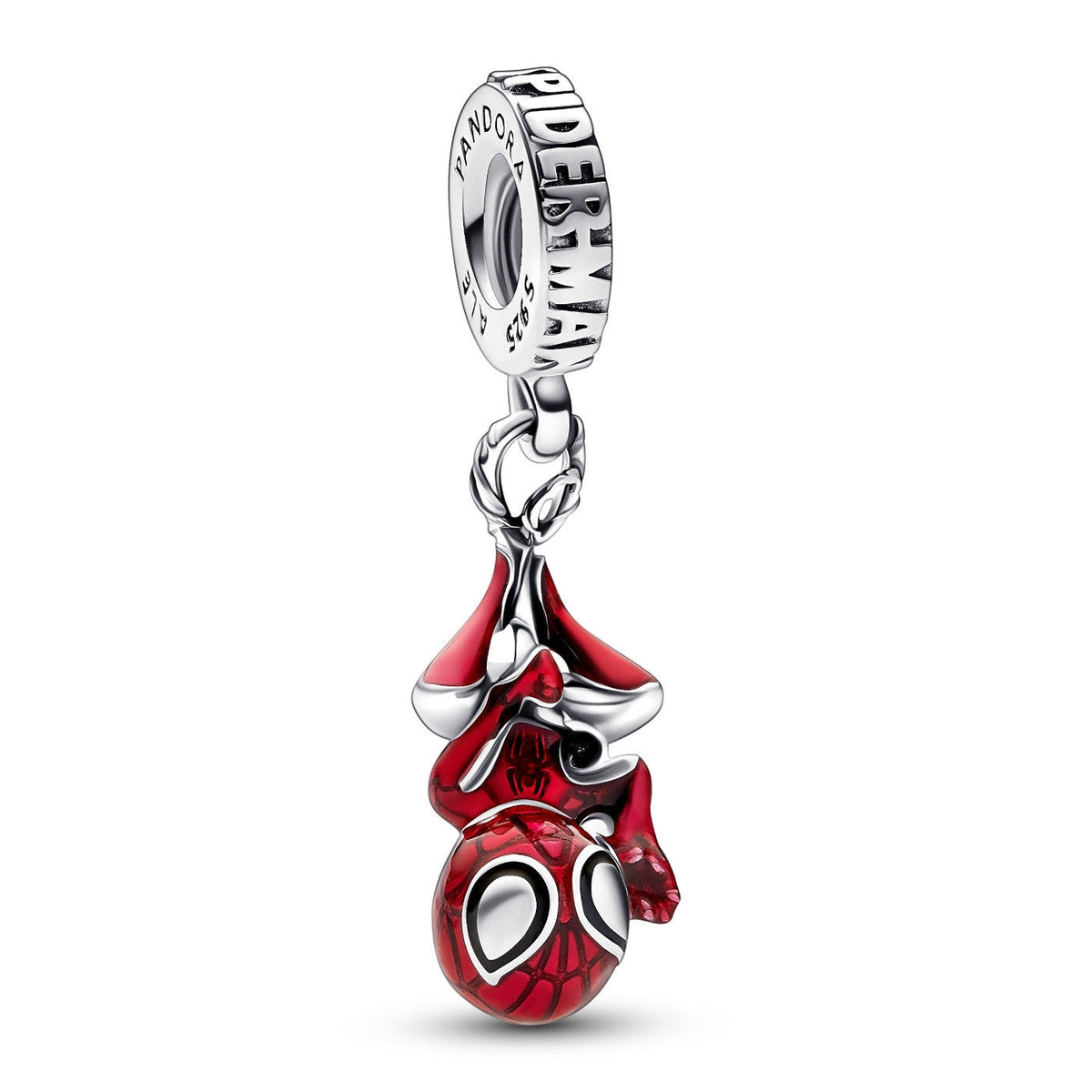 PANDORA CHARMS MARVEL COLLECTION Mod. HANGING SPIDER-MAN DANGLE