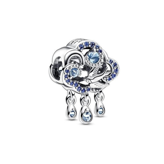 PANDORA CHARMS Mod. SNOWFLAKE SNOWGLOBE-0