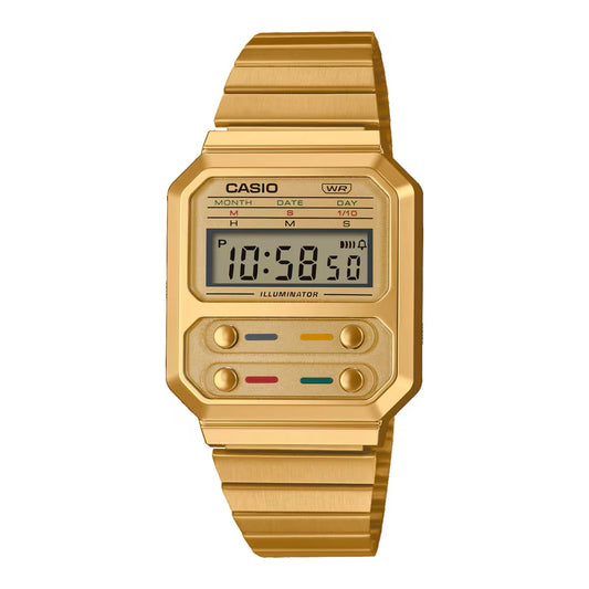 CASIO VINTAGE Mod. EDGY COLLECTION - GOLD-0