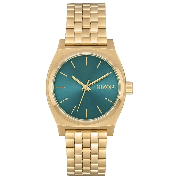 NIXON teal/gold