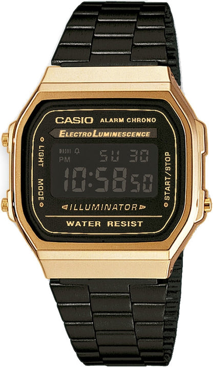 CASIO VINTAGE Mod. ICONIC - GOLD & BLACK-0