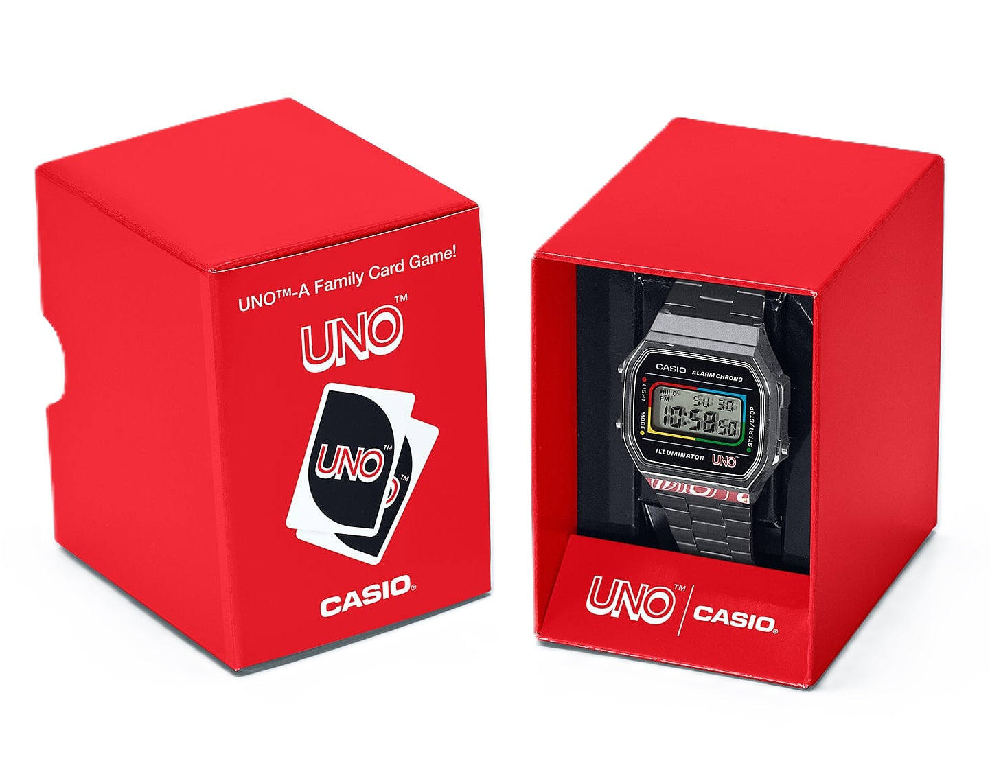 CASIO VINTAGE Mod. ICONIC - UNO™ Mattel COLLABORATION Limited Edition-4
