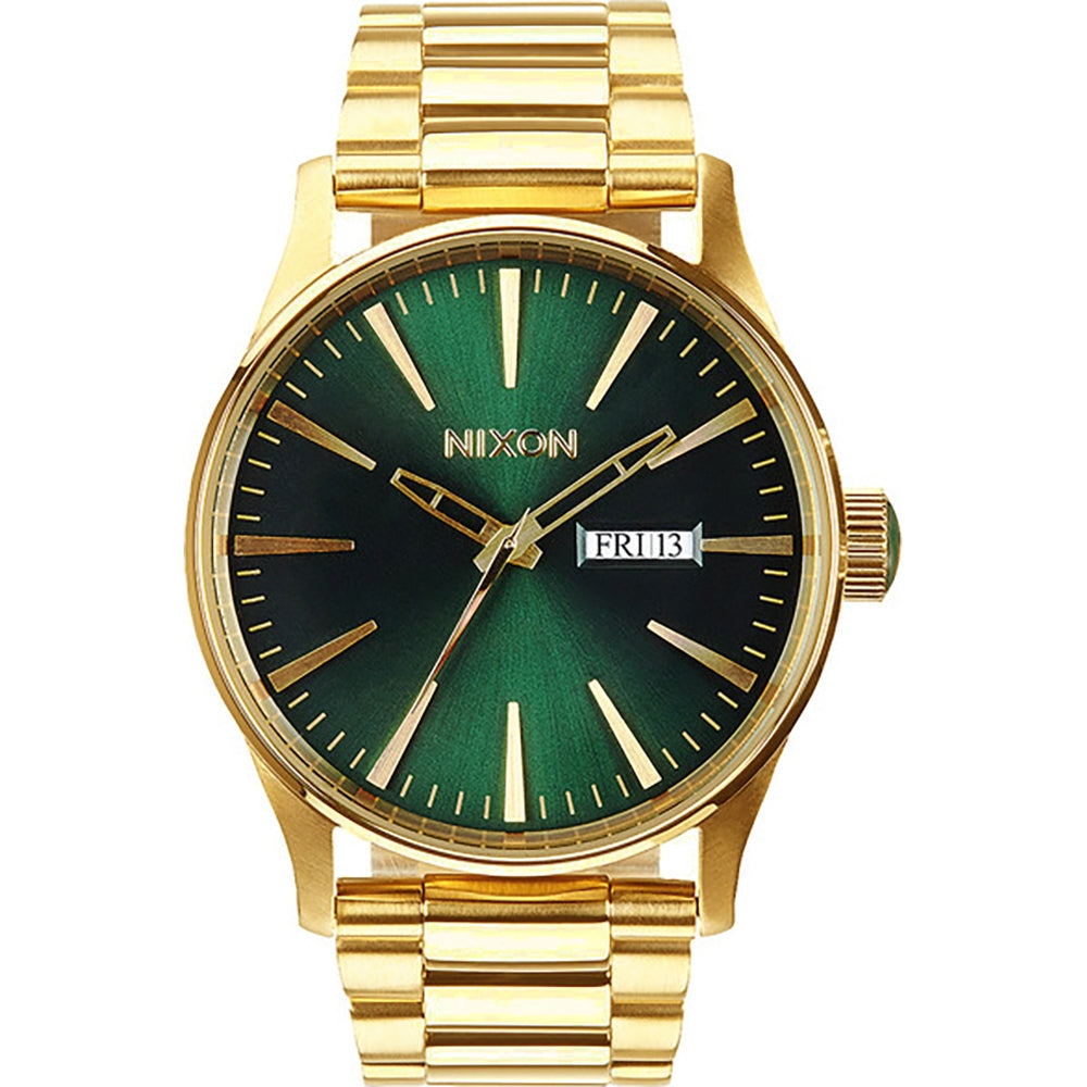 NIXON green/gold