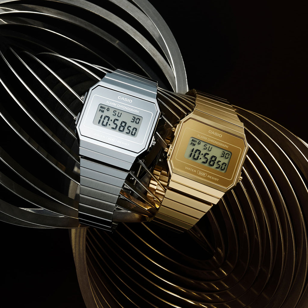 CASIO VINTAGE Mod. ICONIC SLIM GOLD-4