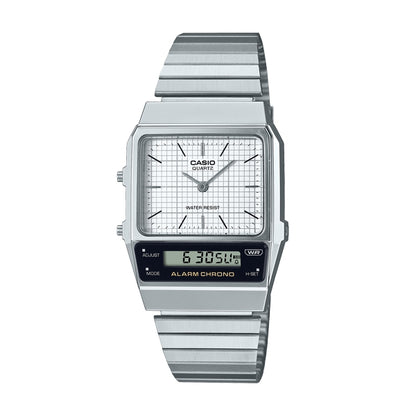 CASIO VINTAGE Mod. EDGY COLLECTION RETRO DIAL - WHITE-0